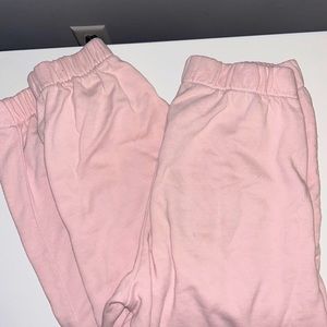 Pink Brandy melville sweatpants